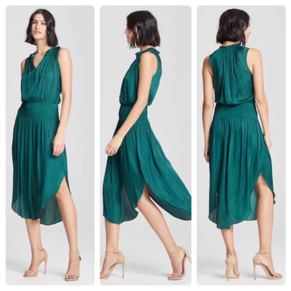 Halston Green Dress Sz.Small